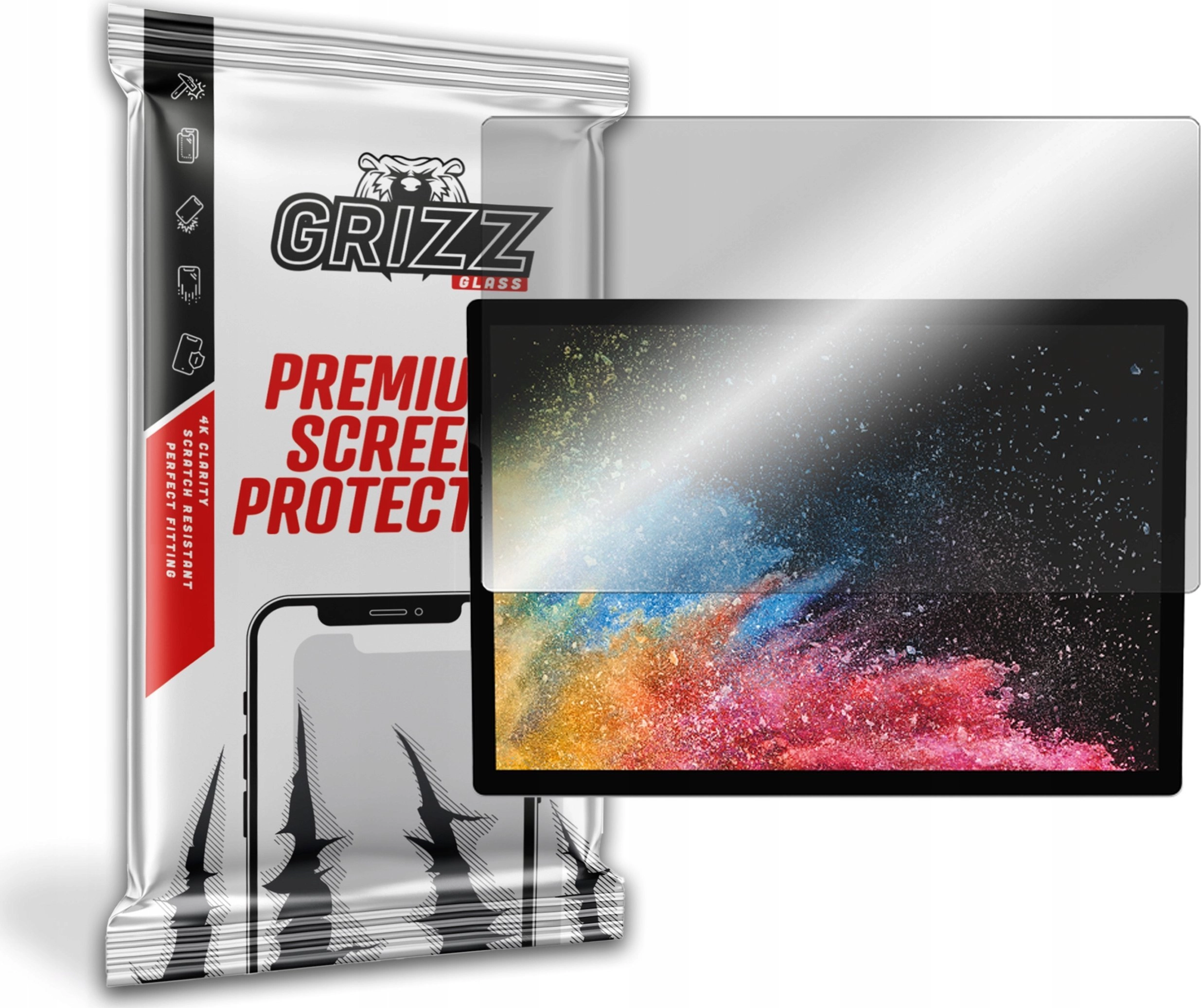 GrizzGlass Szkło hybrydowe Grizz Microsoft Surface