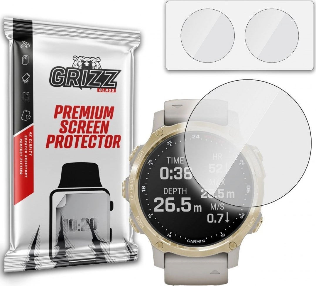 GrizzGlass Szkło hybrydowe Grizz Garmin Descent