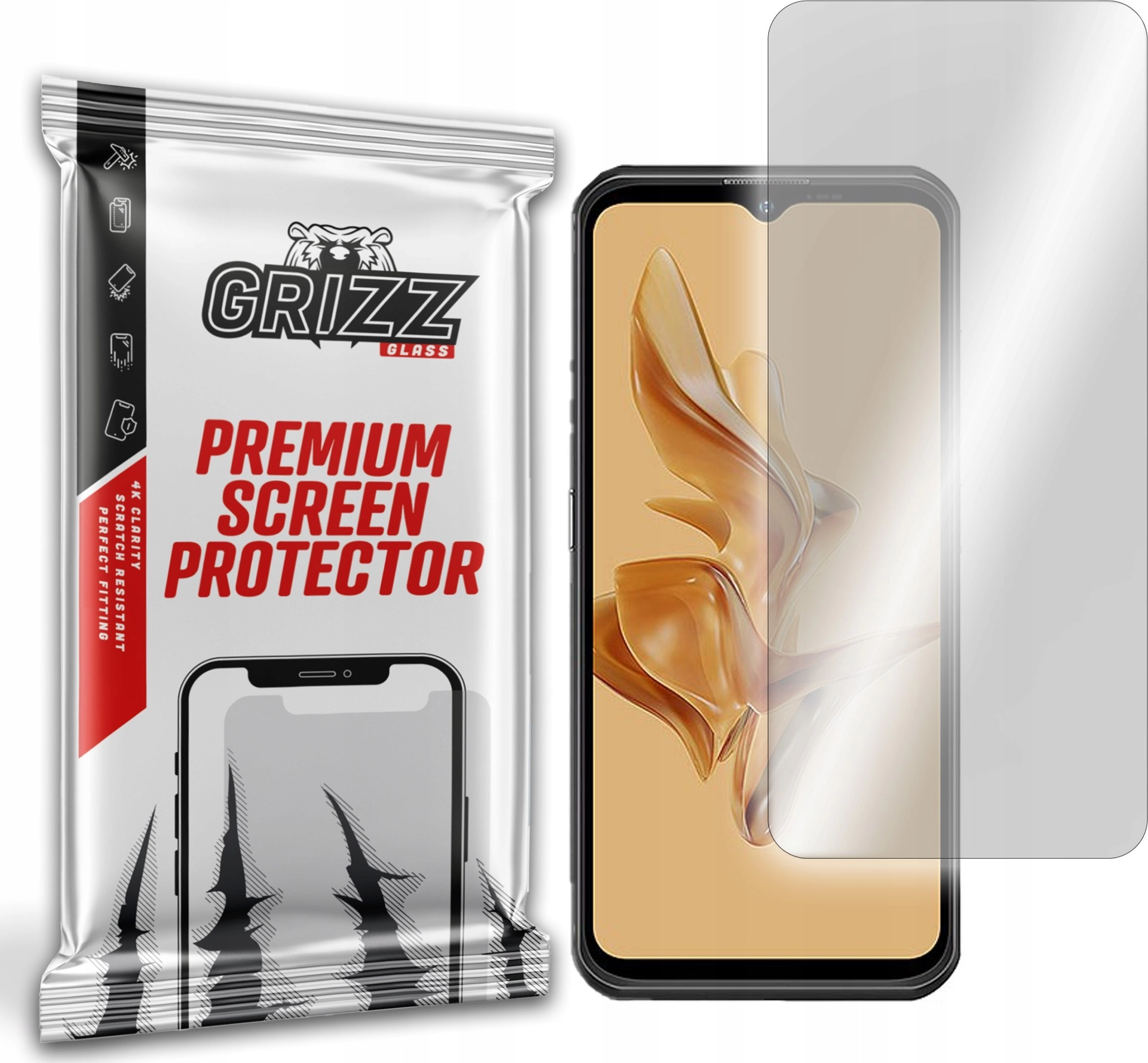 GrizzGlass Szkło hybrydowe Grizz Ulefone Armor