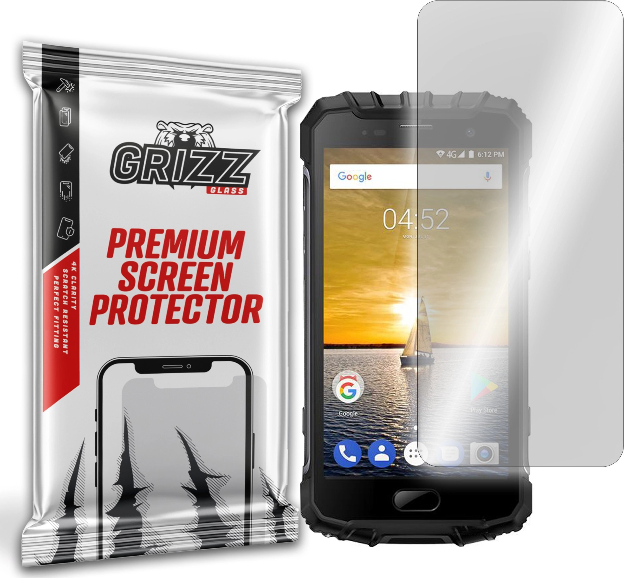 GrizzGlass Grizz Ulefone Armor 2 Hybrid