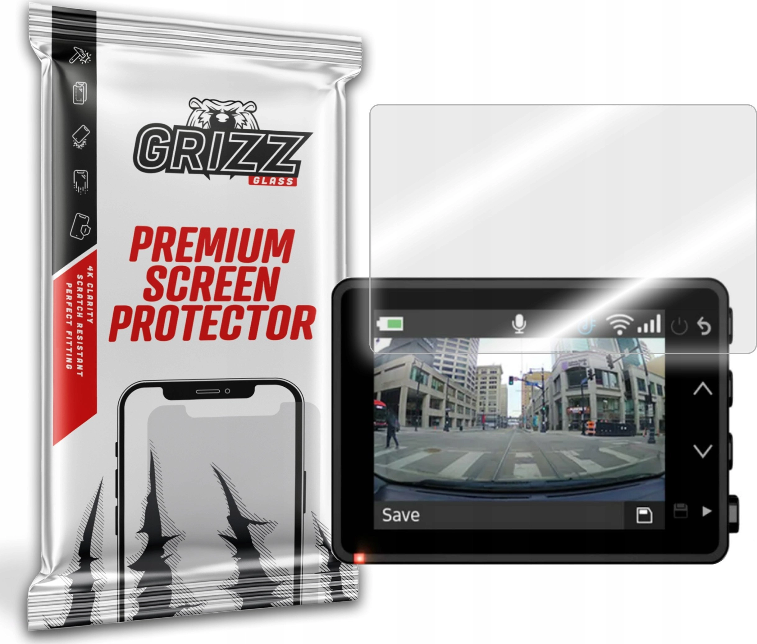 GrizzGlass Szkło hybrydowe GrizzGlass HybridGlass Garmin