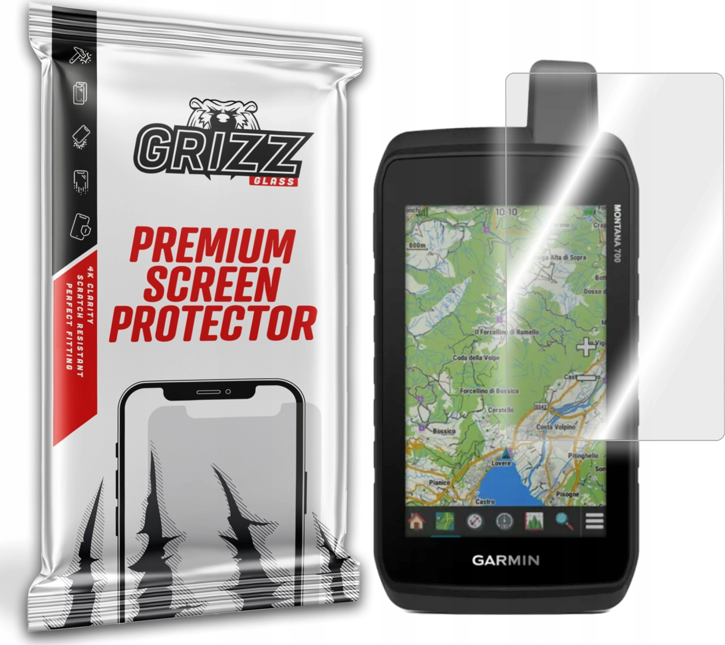 GrizzGlass Szkło hybrydowe GrizzGlass HybridGlass Garmin