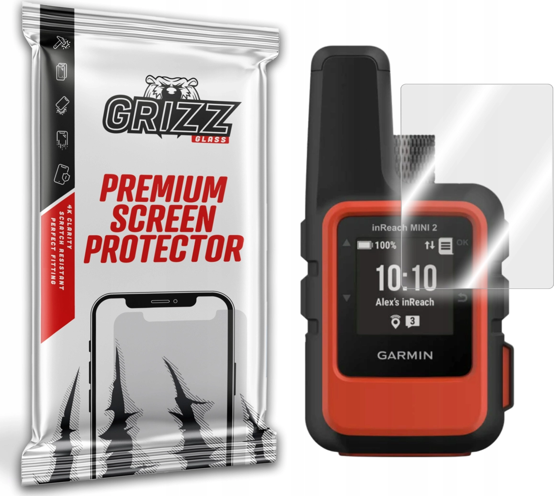 GrizzGlass Szkło hybrydowe GrizzGlass HybridGlass Garmin