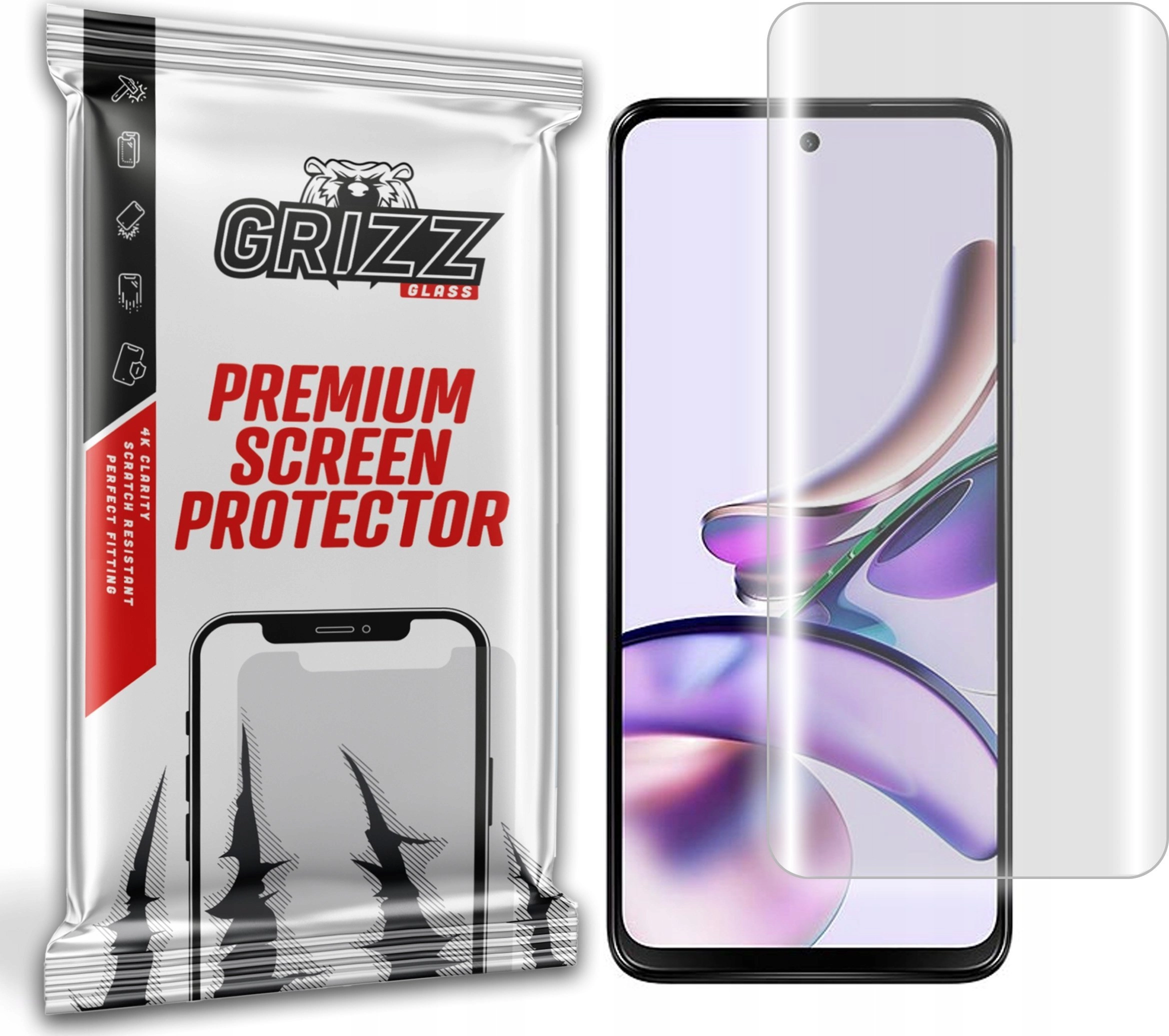 GrizzGlass Hydrogel foil GrizzGlass Hydrofilm Motorola