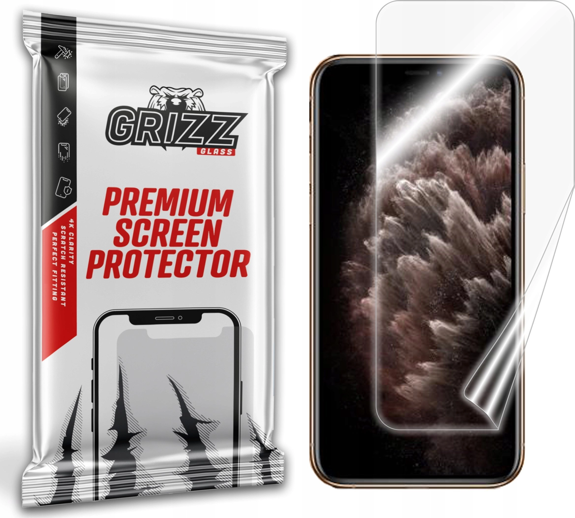 GrizzGlass Ceramic Folia Grizz CeramicFilm Apple