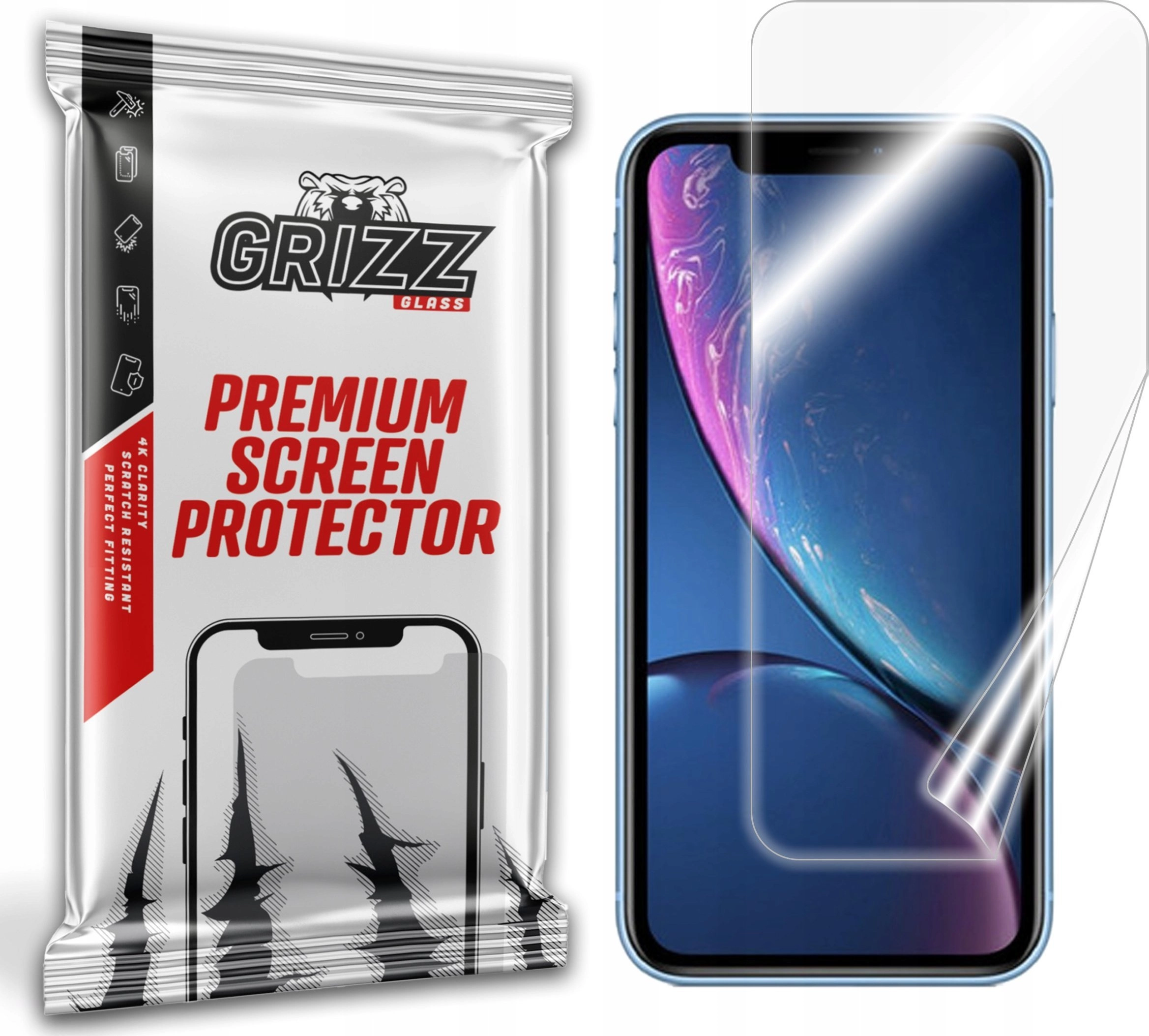 GrizzGlass Ceramic Folia Grizz CeramicFilm Apple