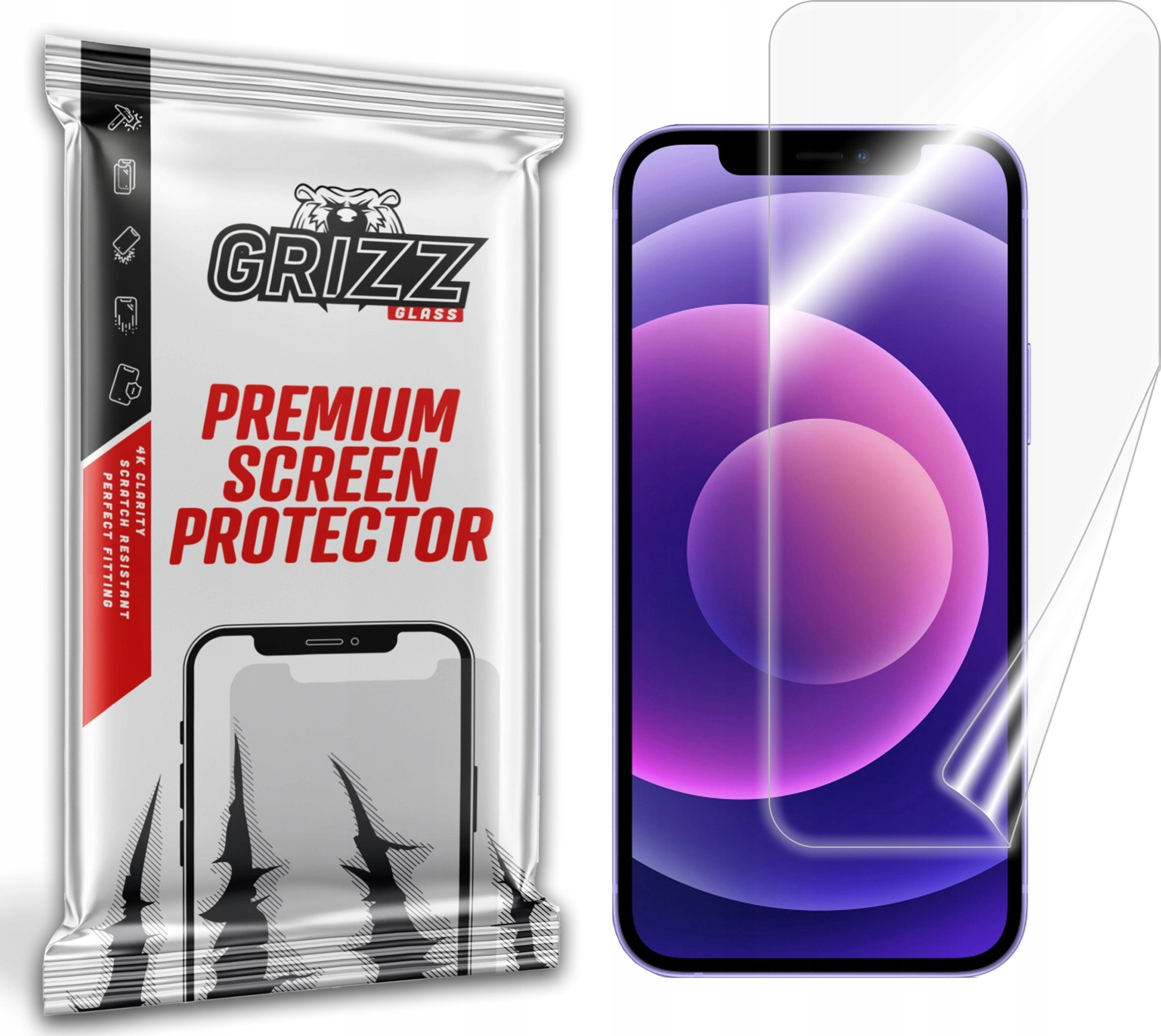 GrizzGlass Ceramic Folia Grizz CeramicFilm Apple