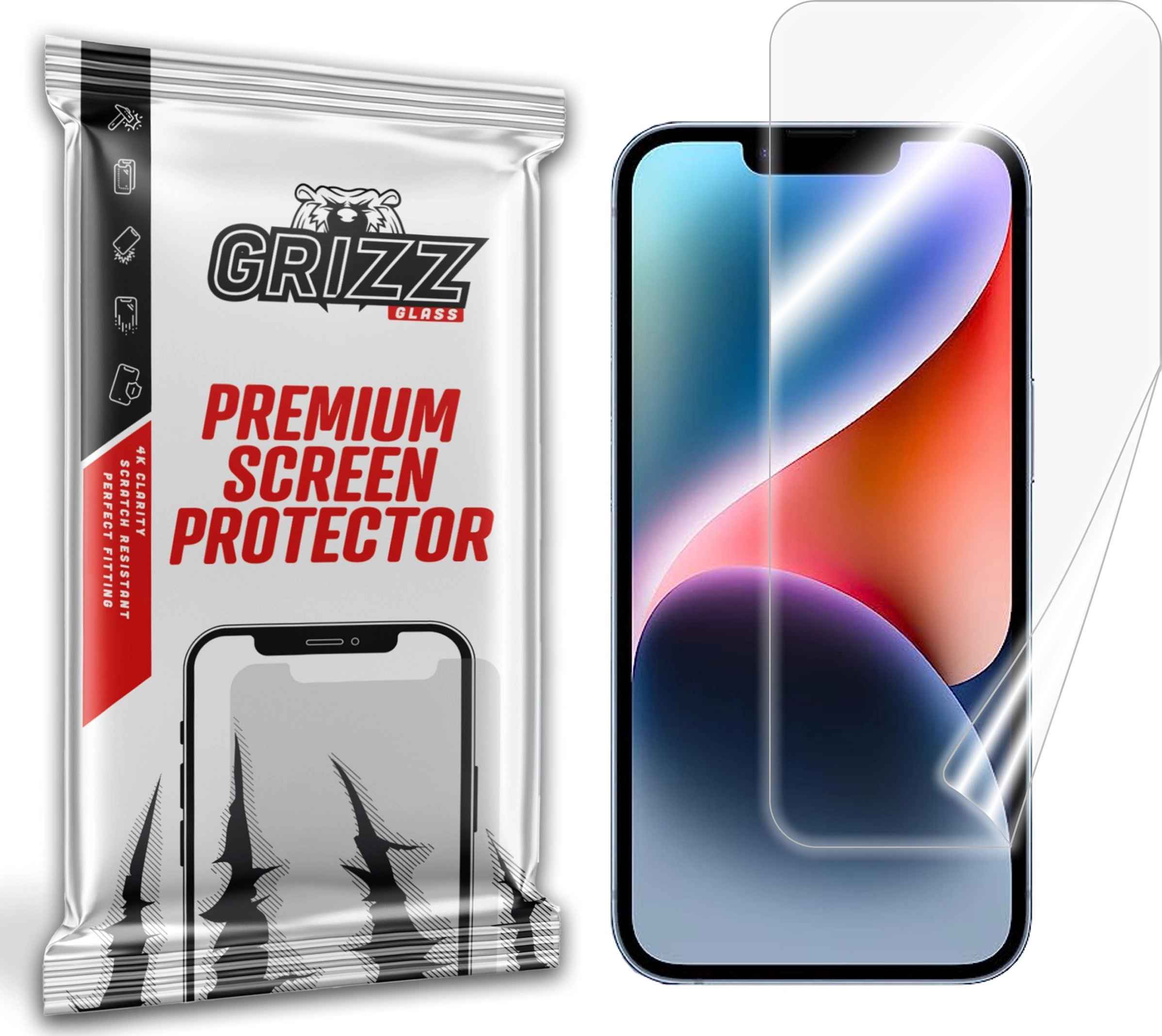 GrizzGlass Ceramic Folia Grizz CeramicFilm Apple