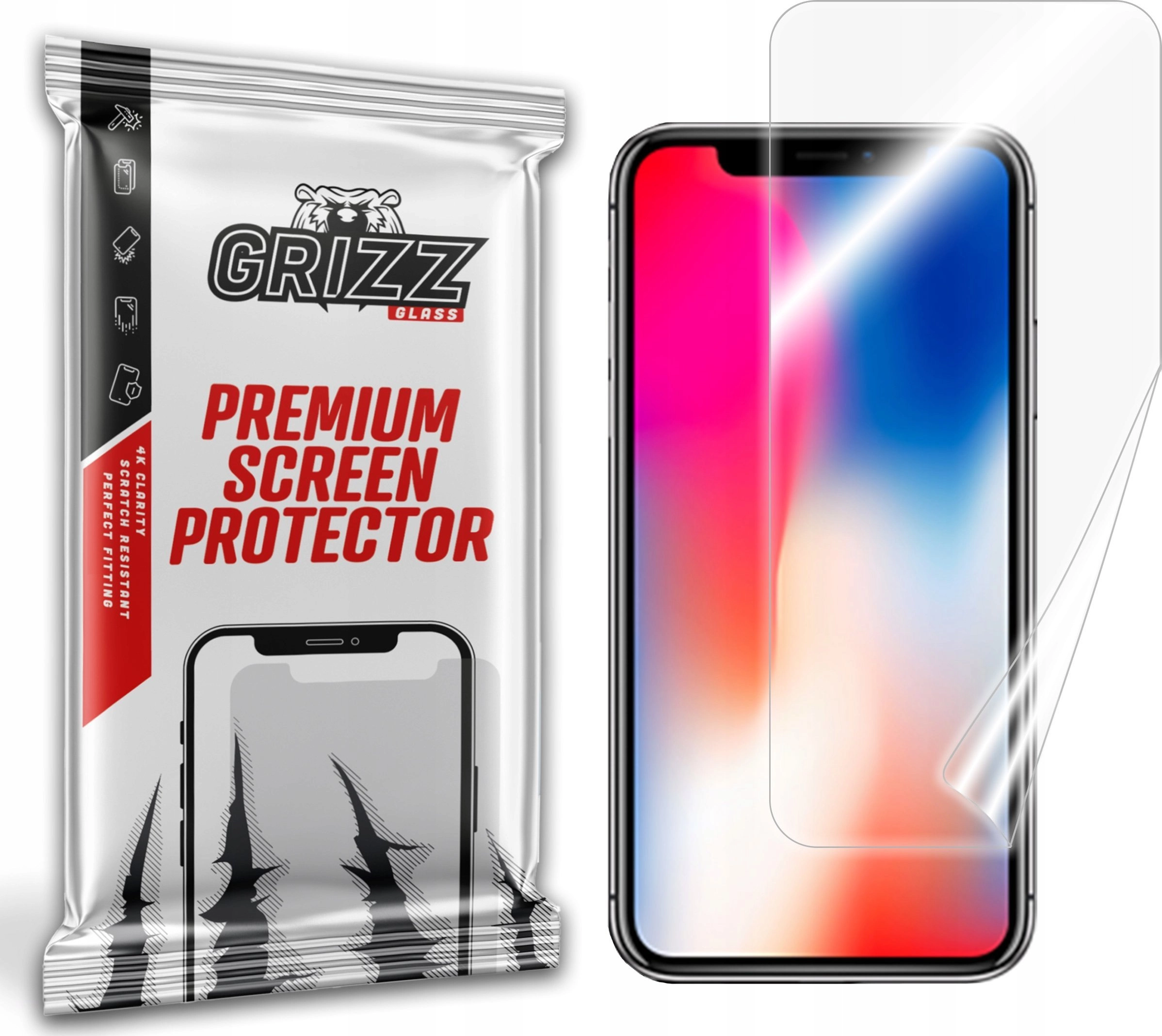GrizzGlass Ceramic Folia Grizz CeramicFilm Apple