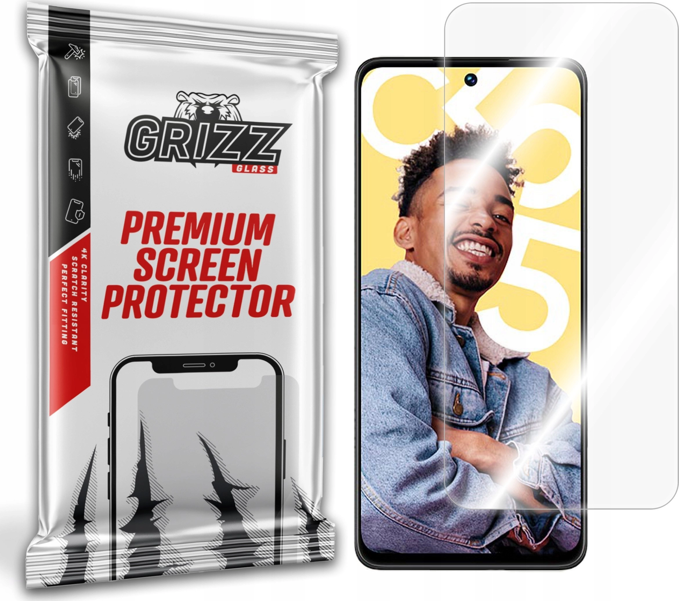 GrizzGlass GrizzGlass HybridGlass Realme C55 Hybrid