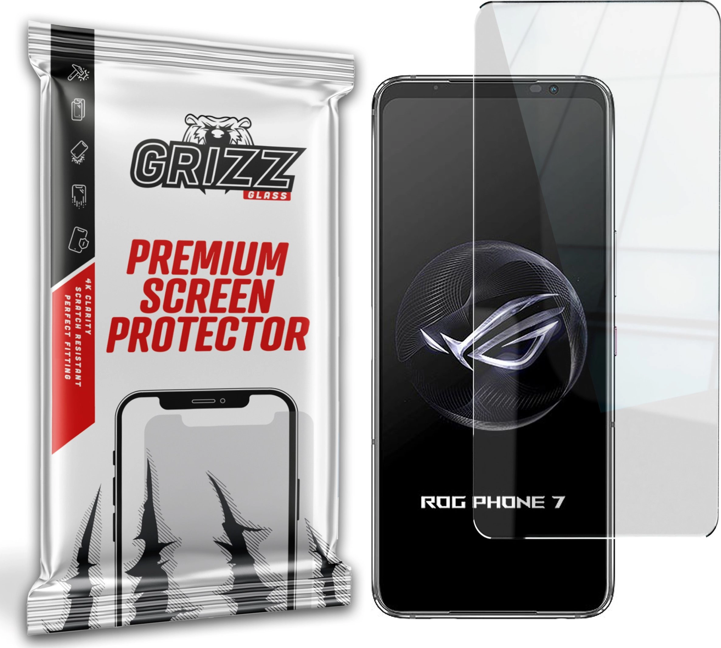 GrizzGlass GrizzGlass HybridGlass Asus ROG Phone