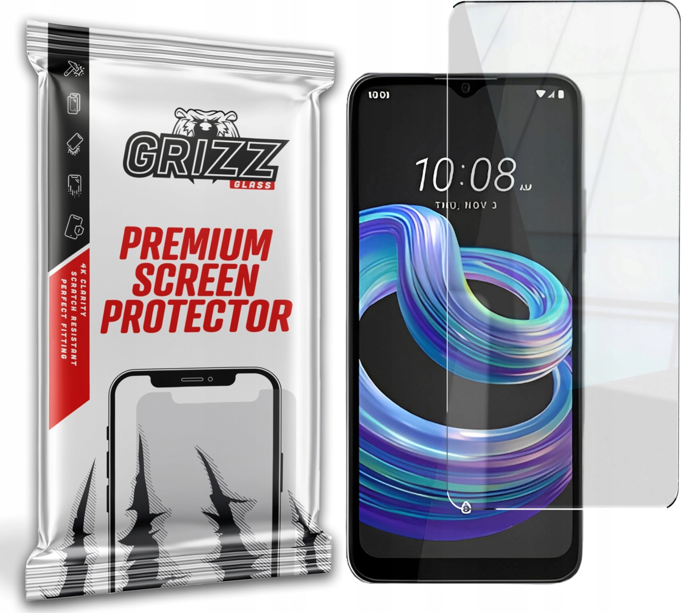 GrizzGlass GrizzGlass HybridGlass HTC Wildfire E3