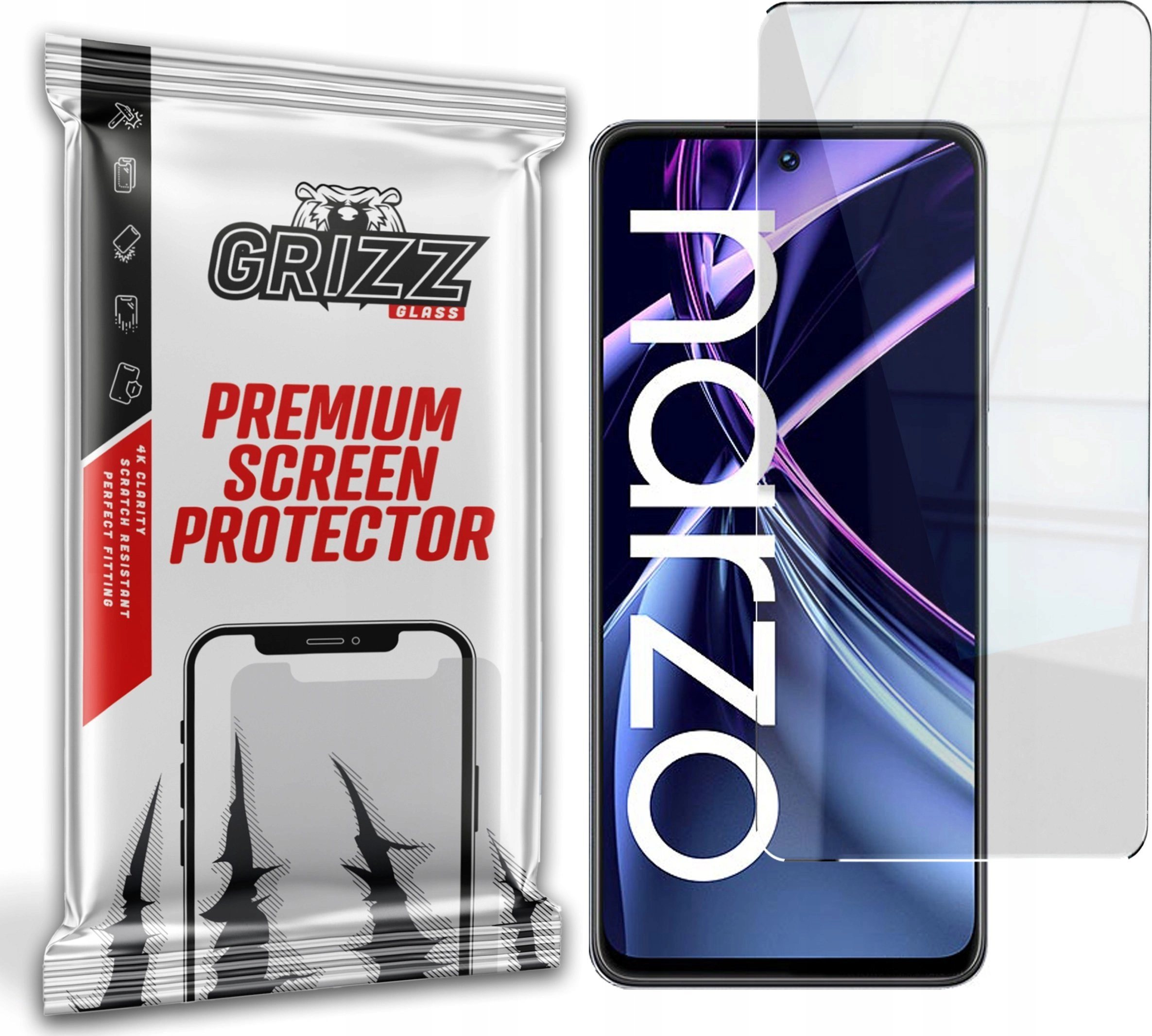 GrizzGlass GrizzGlass HybridGlass Realme Narzo N55
