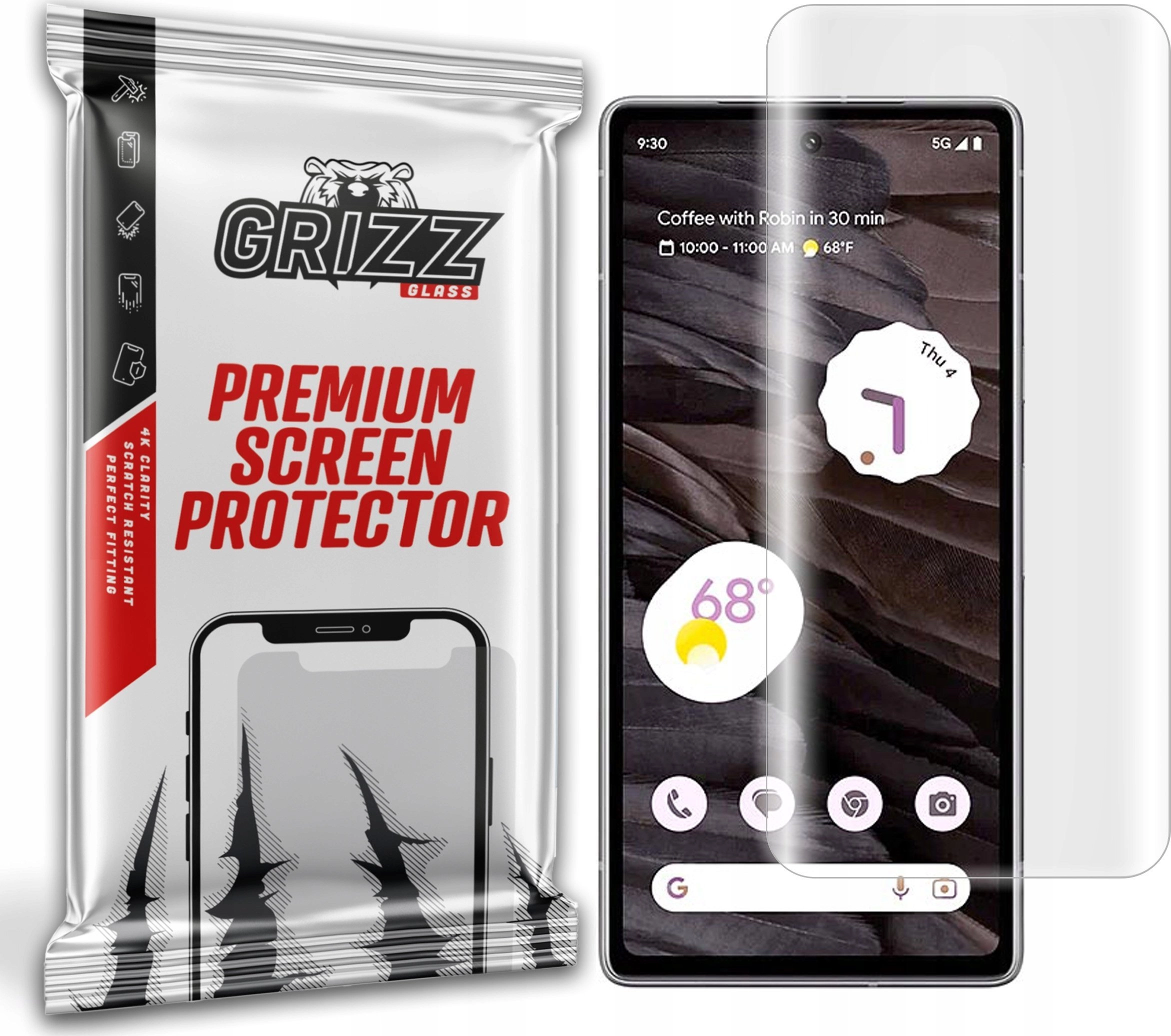 GrizzGlass GrizzGlass Hydrofilm Hydrogel Film for