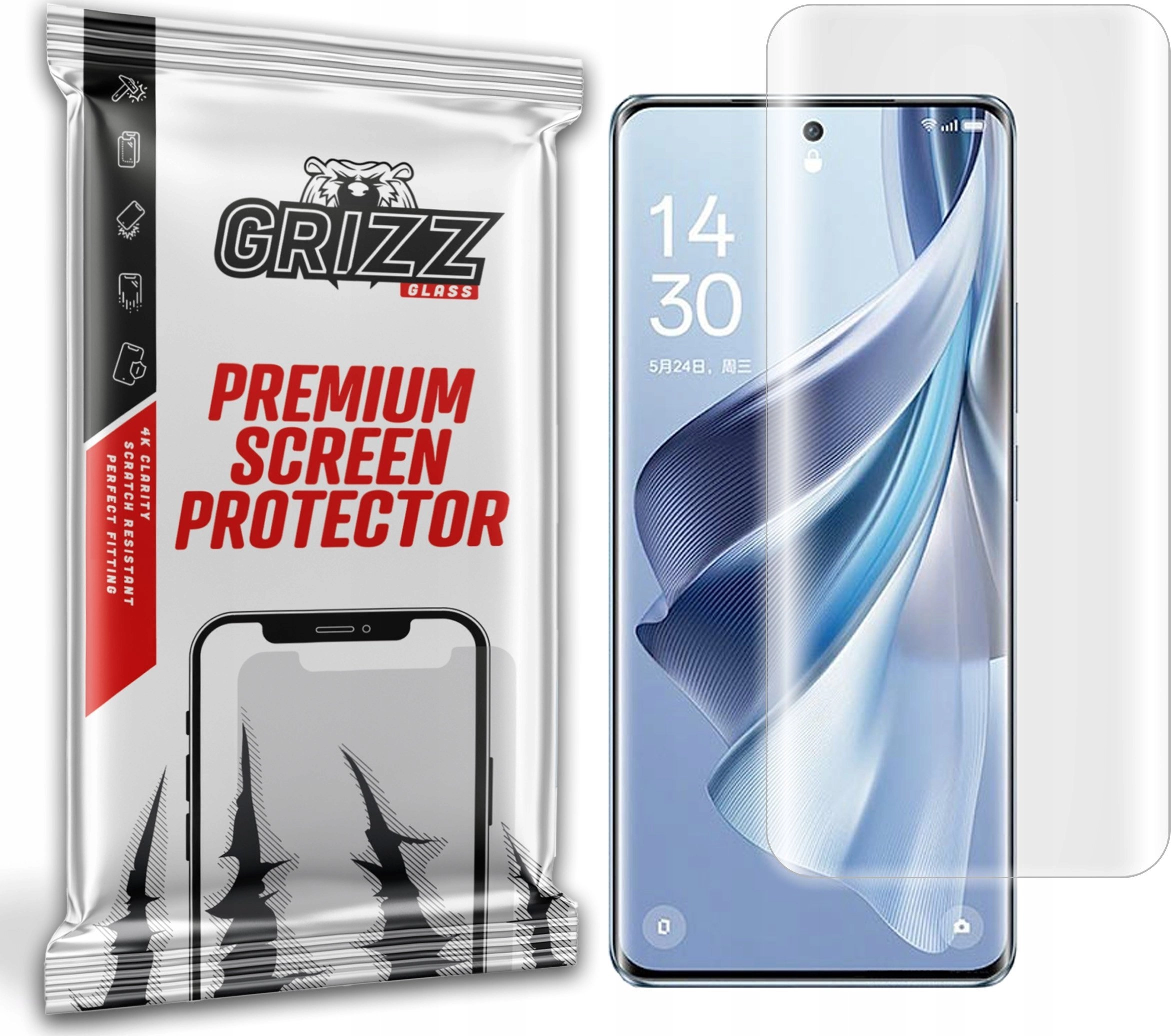 GrizzGlass GrizzGlass Hydrofilm Hydrogel Film for