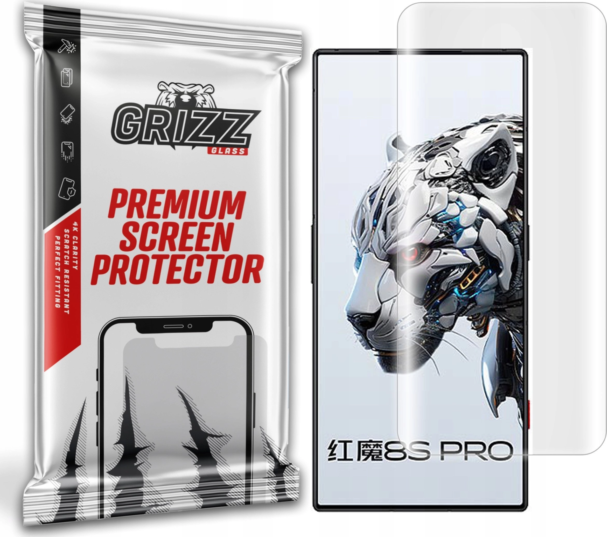 GrizzGlass GrizzGlass Hydrofilm Hydrogel Film for