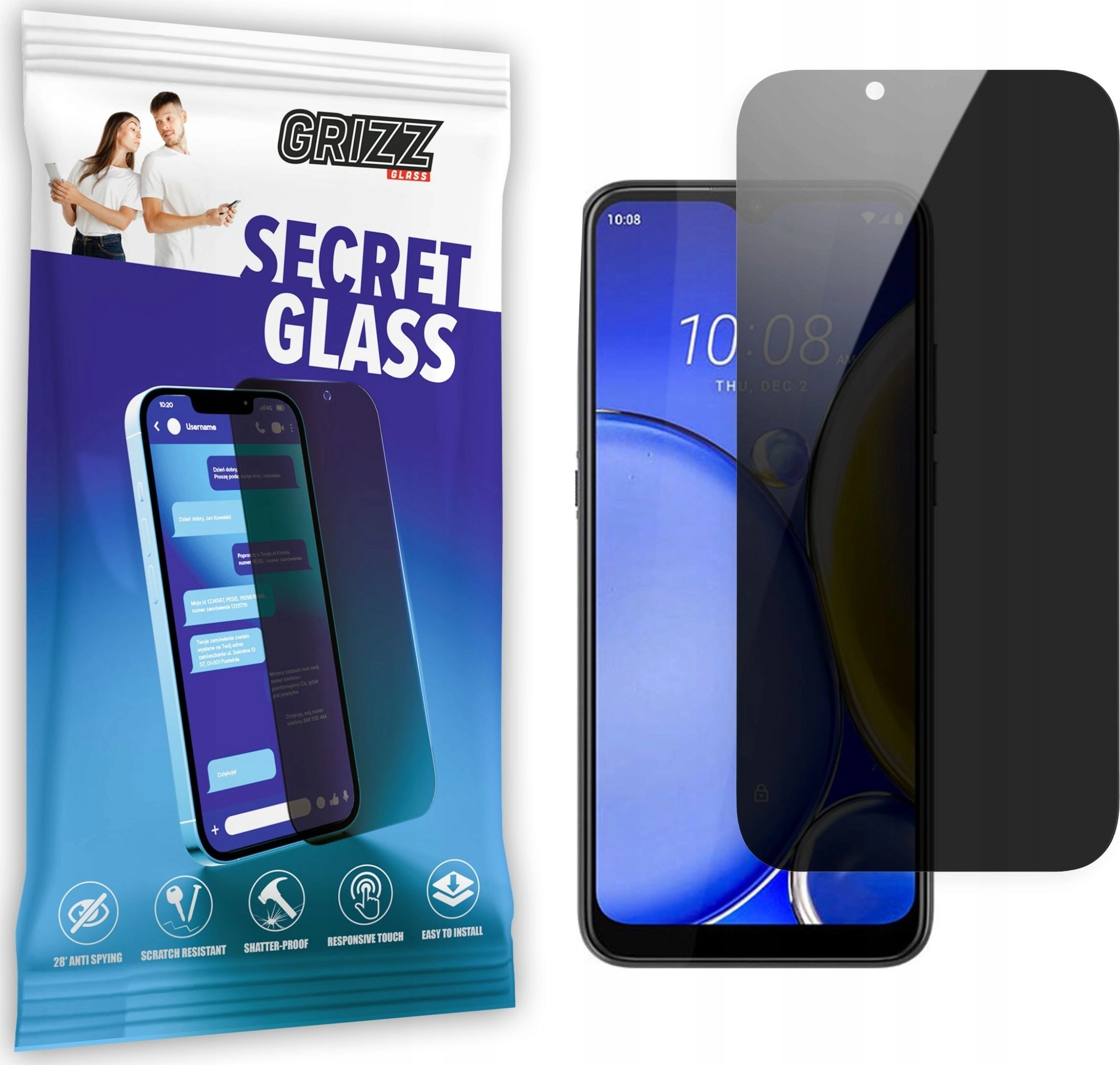 GrizzGlass GrizzGlass SecretGlass privacy glass for