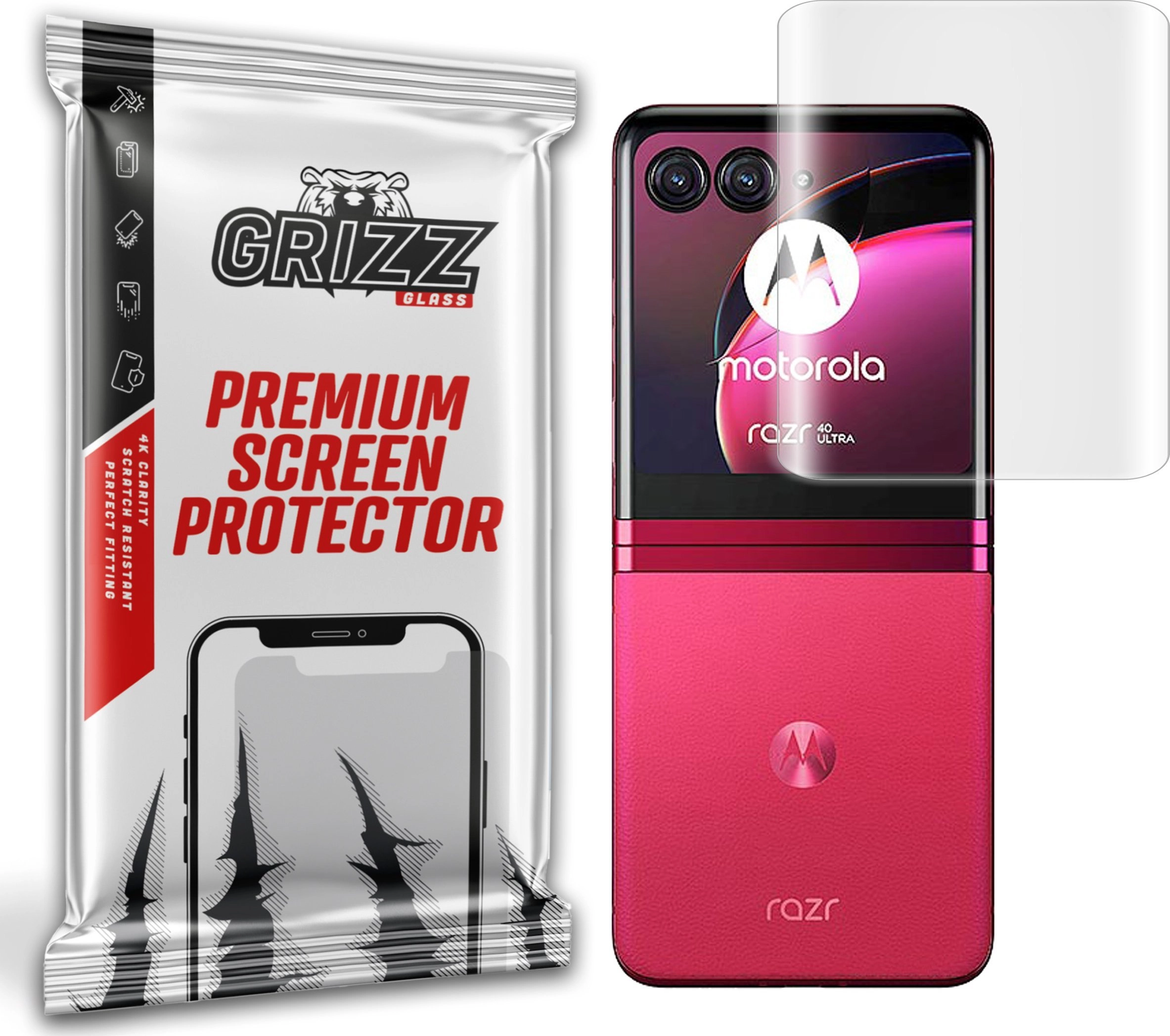 GrizzGlass Hydrogel foil GrizzGlass Hydrofilm Motorola