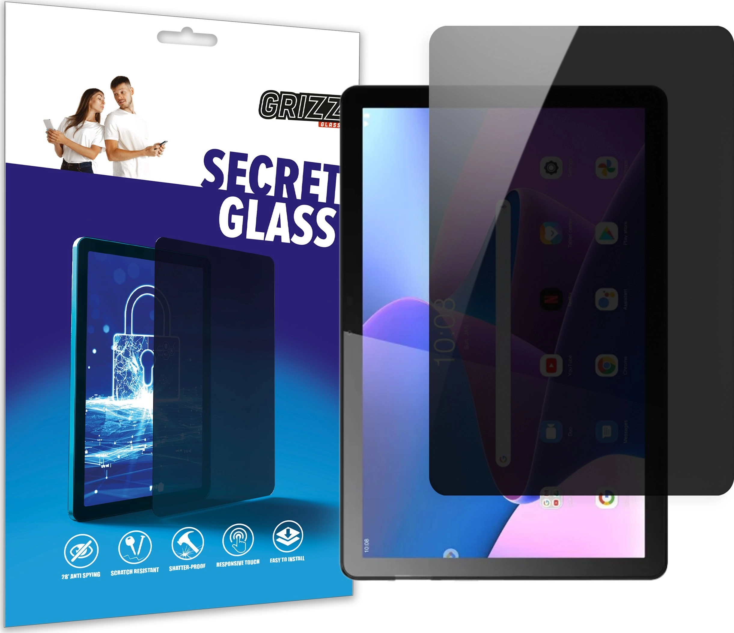 GrizzGlass Szkło prywatyzujące GrizzGlass SecretGlass do