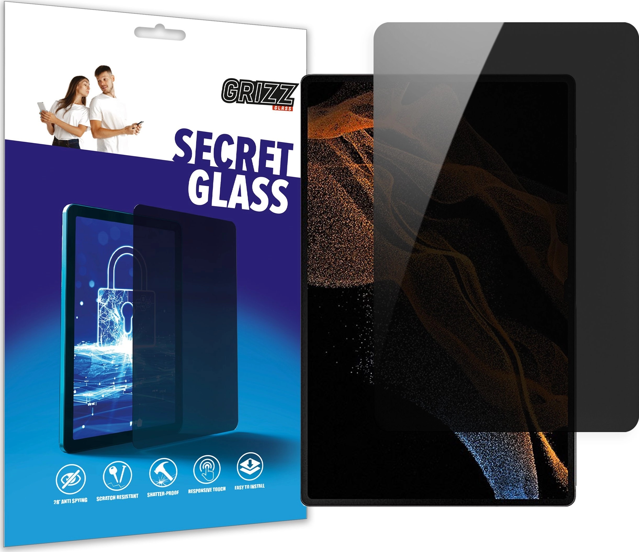 GrizzGlass Szkło prywatyzujące GrizzGlass SecretGlass do