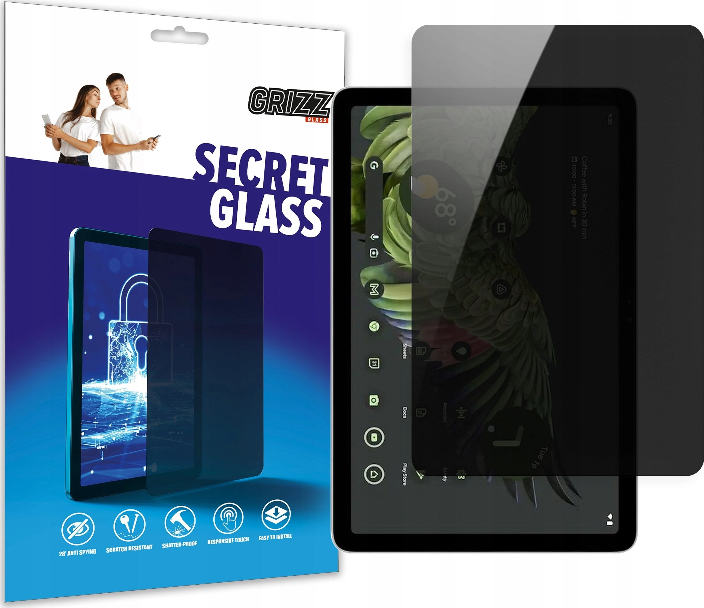 GrizzGlass Szkło prywatyzujące GrizzGlass SecretGlass do