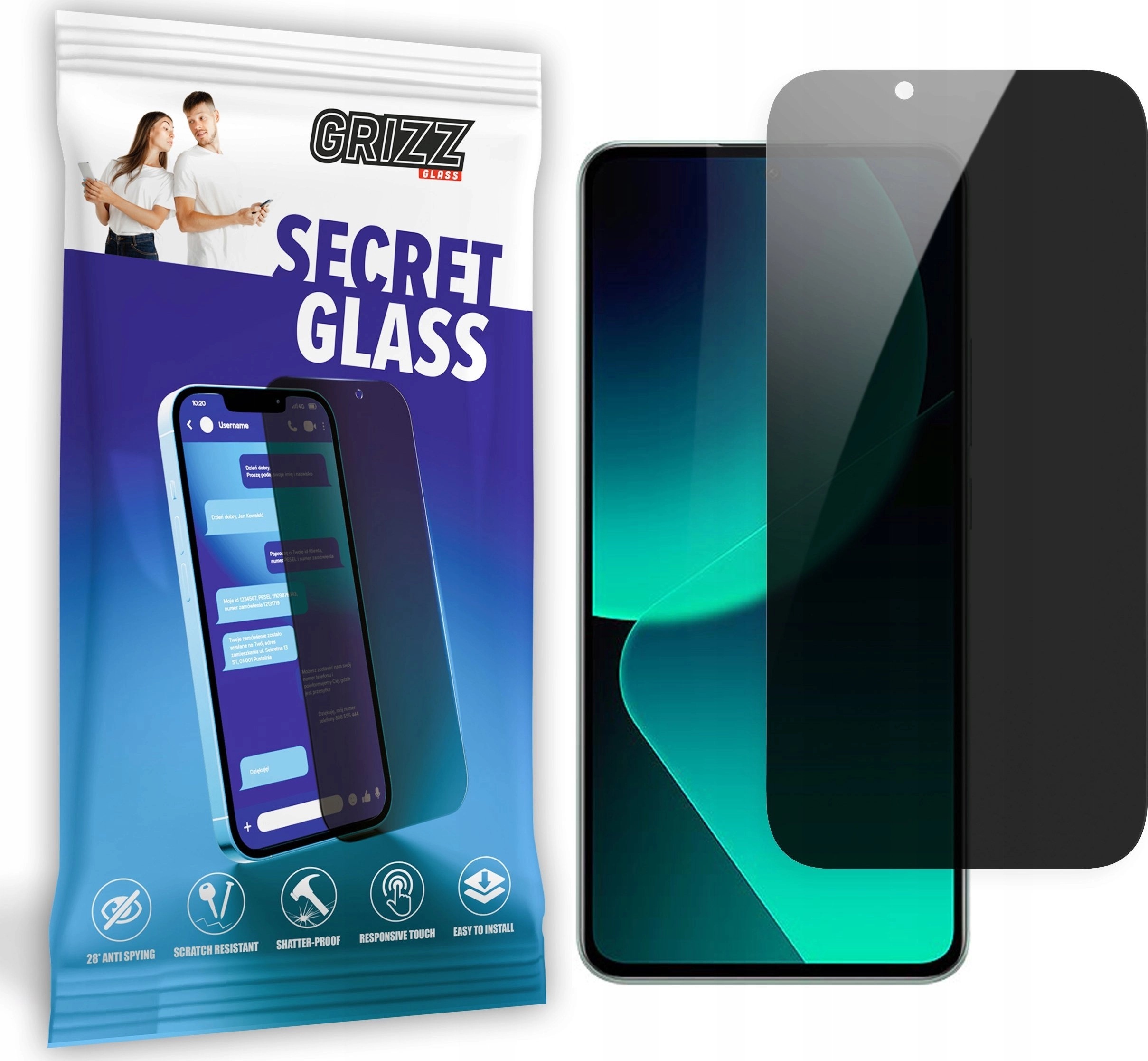 GrizzGlass GrizzGlass SecretGlass privacy glass for