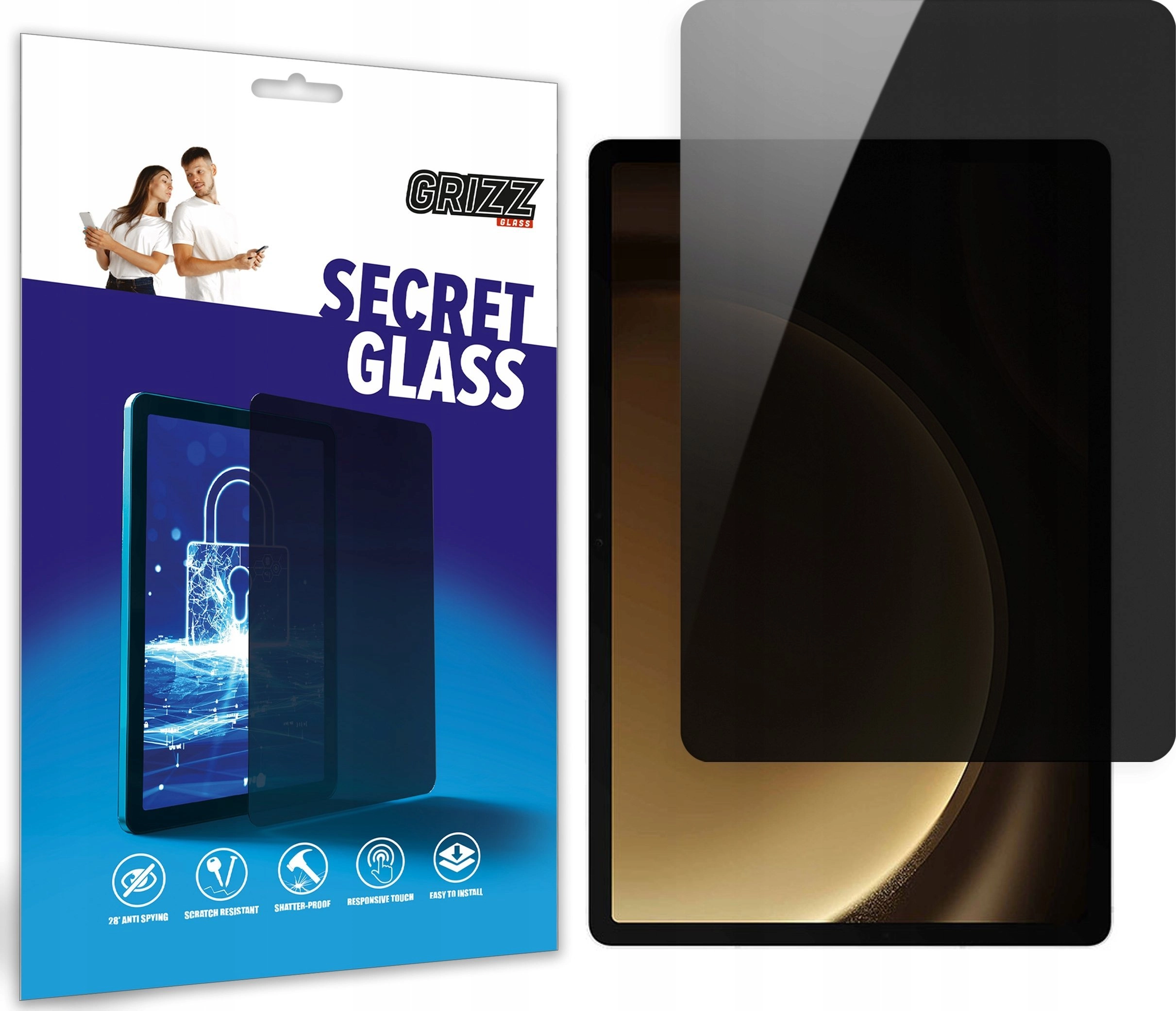 GrizzGlass Szkło prywatyzujące GrizzGlass SecretGlass do