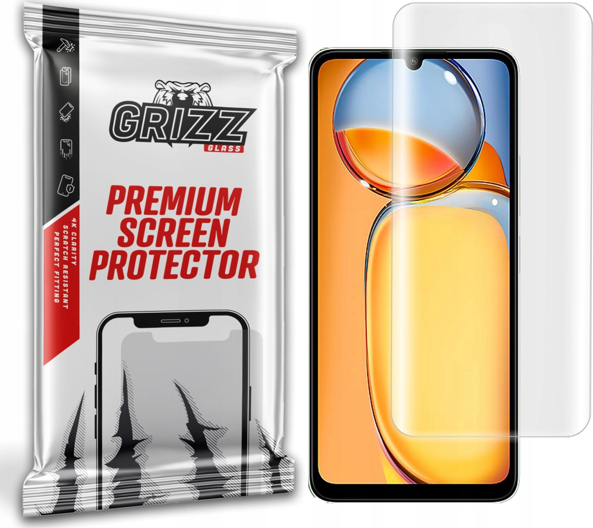 GrizzGlass GrizzGlass Hydrofilm Hydrogel Film for