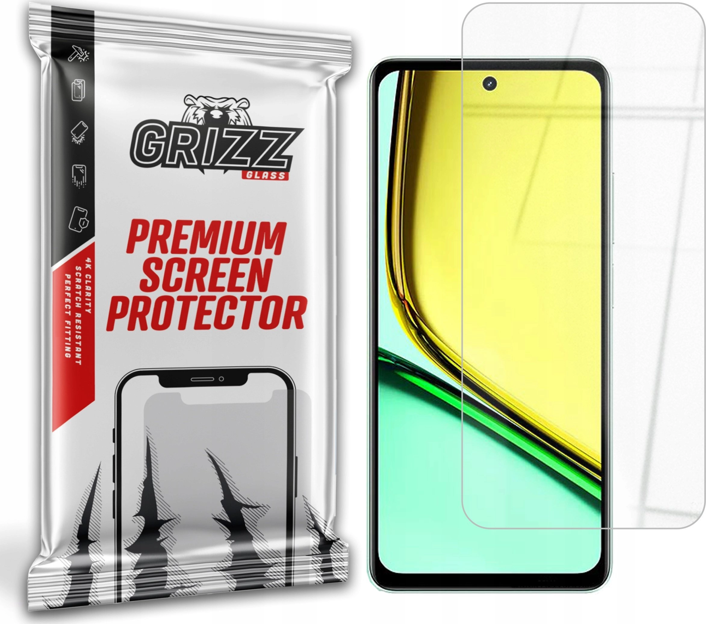 GrizzGlass GrizzGlass HybridGlass to Realme C67
