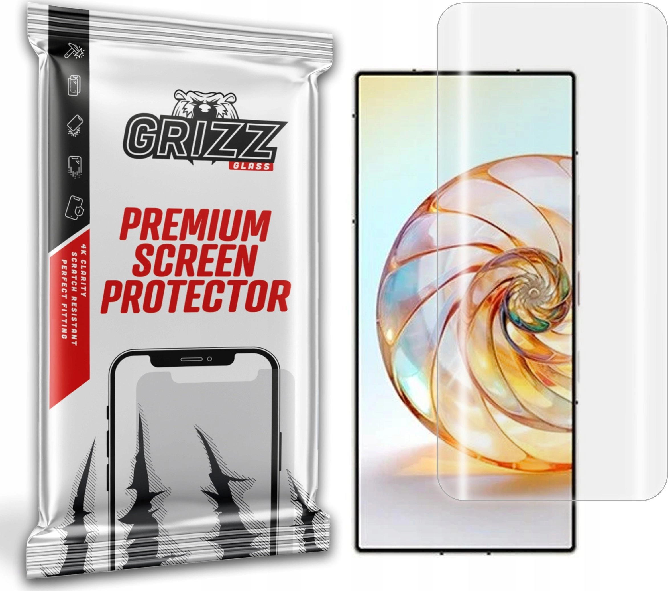 GrizzGlass Hydrogel foil GrizzGlass Hydrofilm to