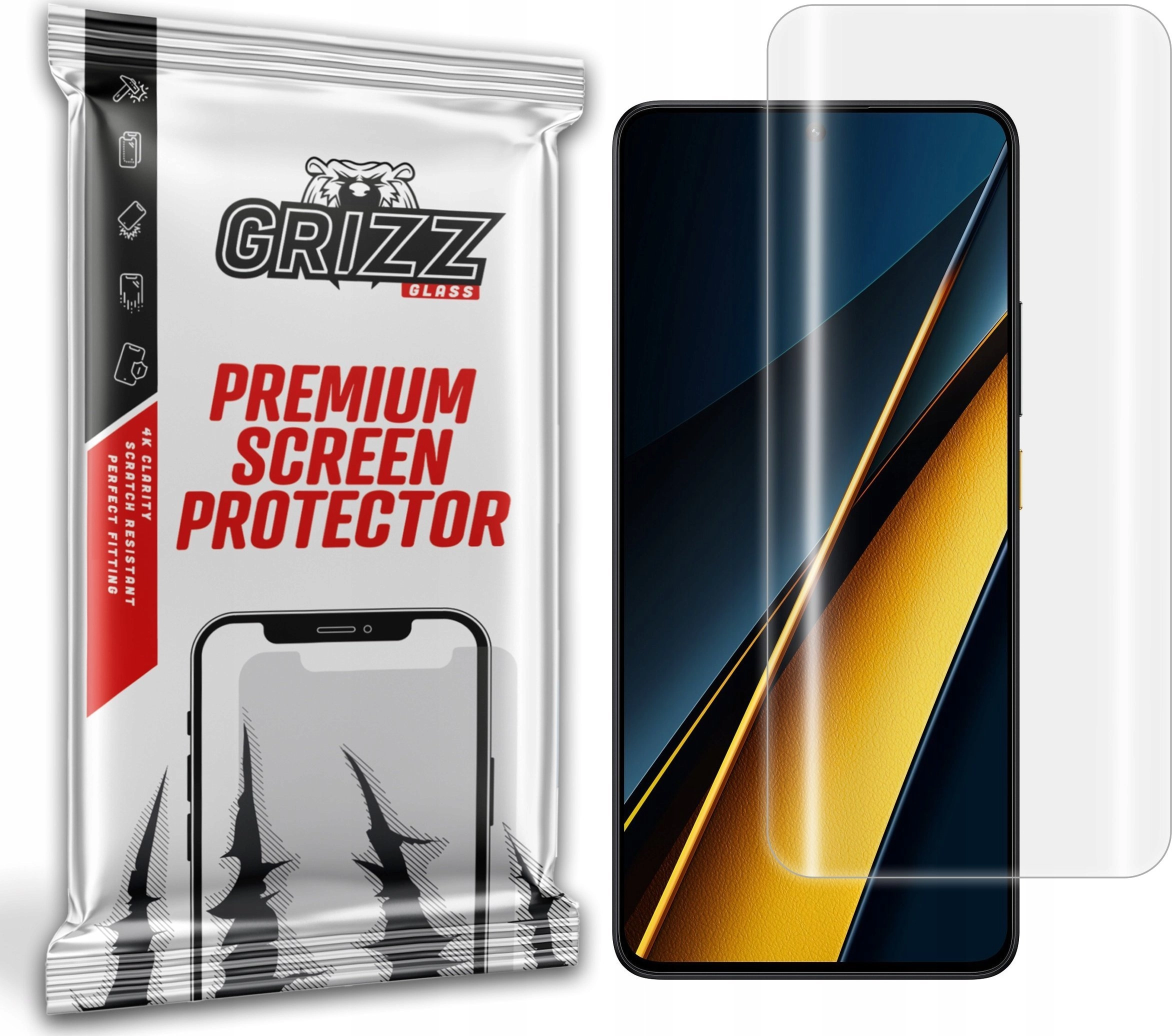 GrizzGlass GrizzGlass Hydrofilm Hydrogel Film for