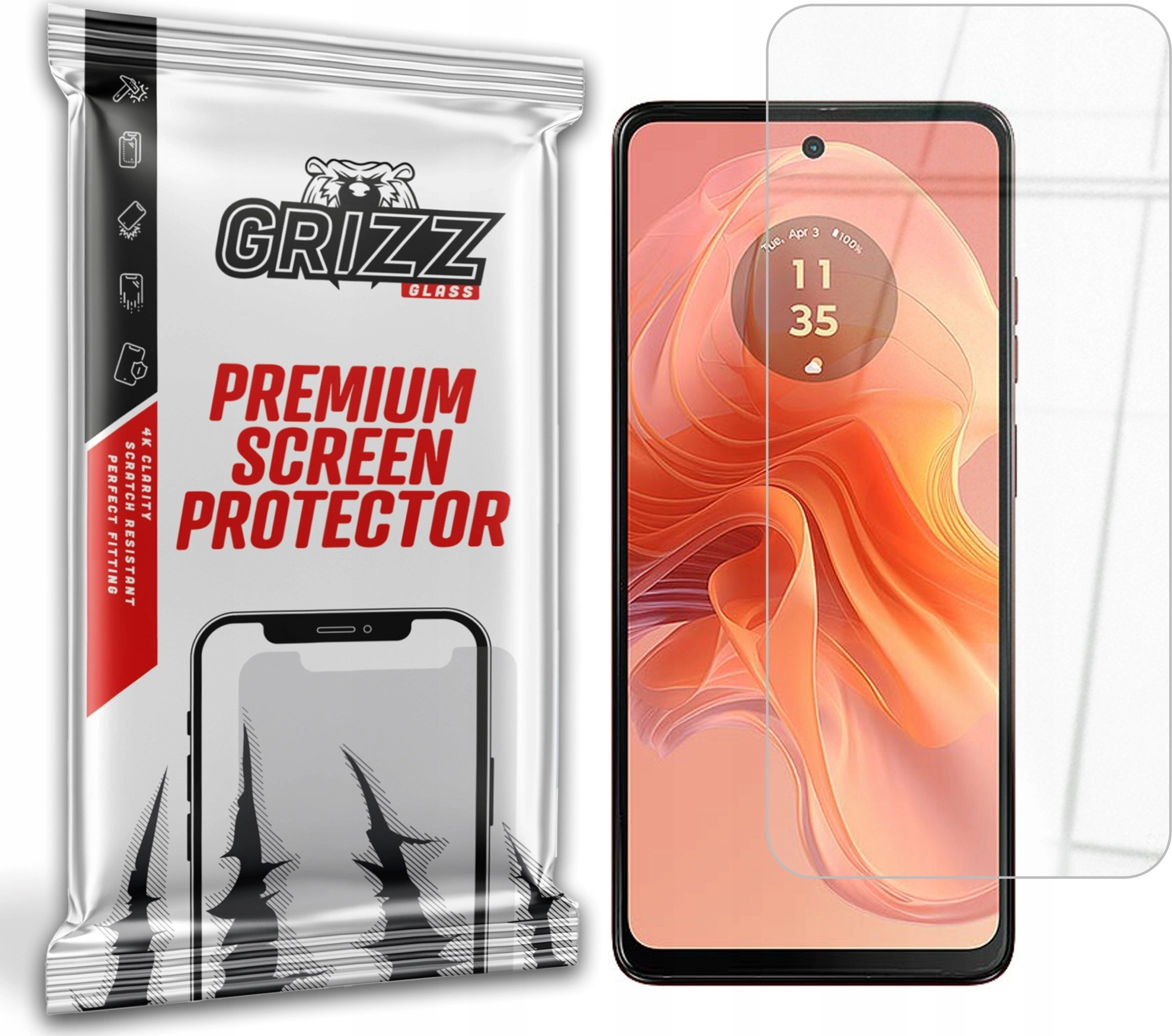 GrizzGlass HybridGlass hybrid glass for Motorola