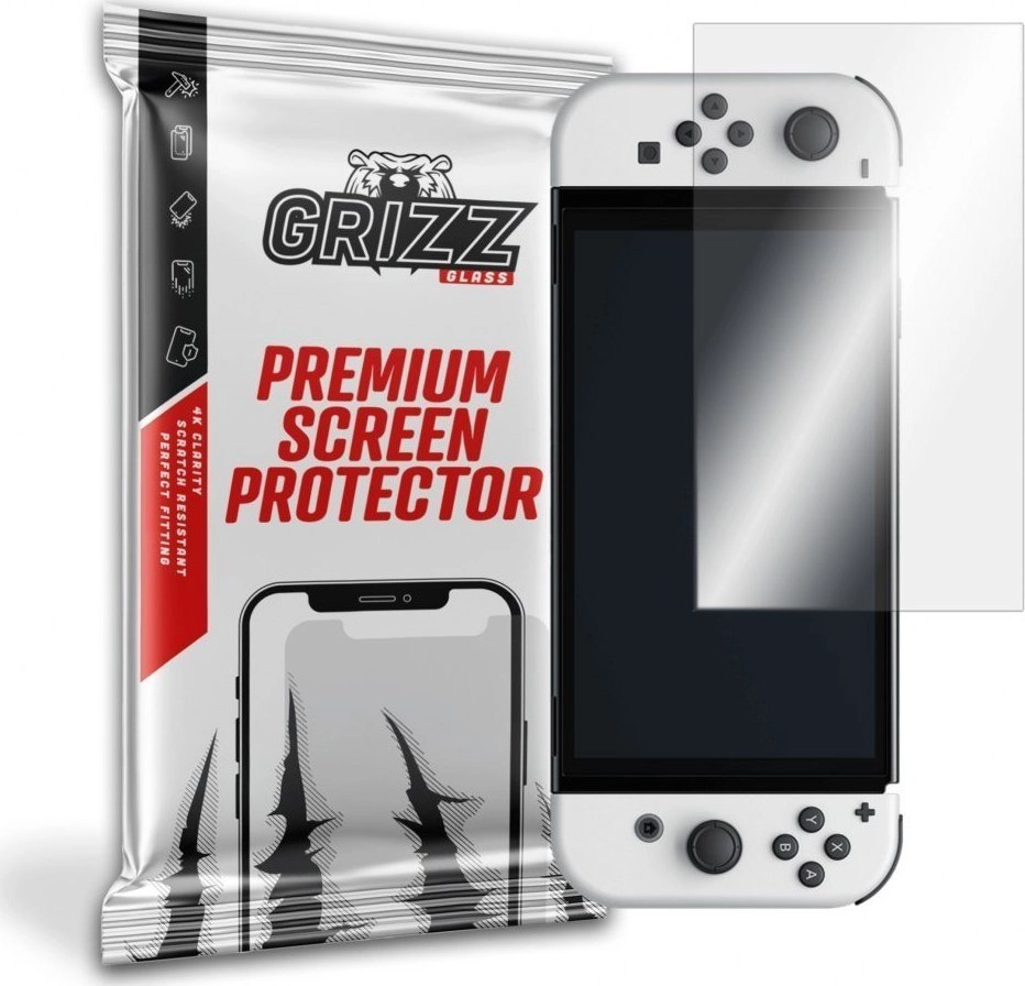 GrizzGlass Szkło hybrydowe Grizz Nintendo Switch