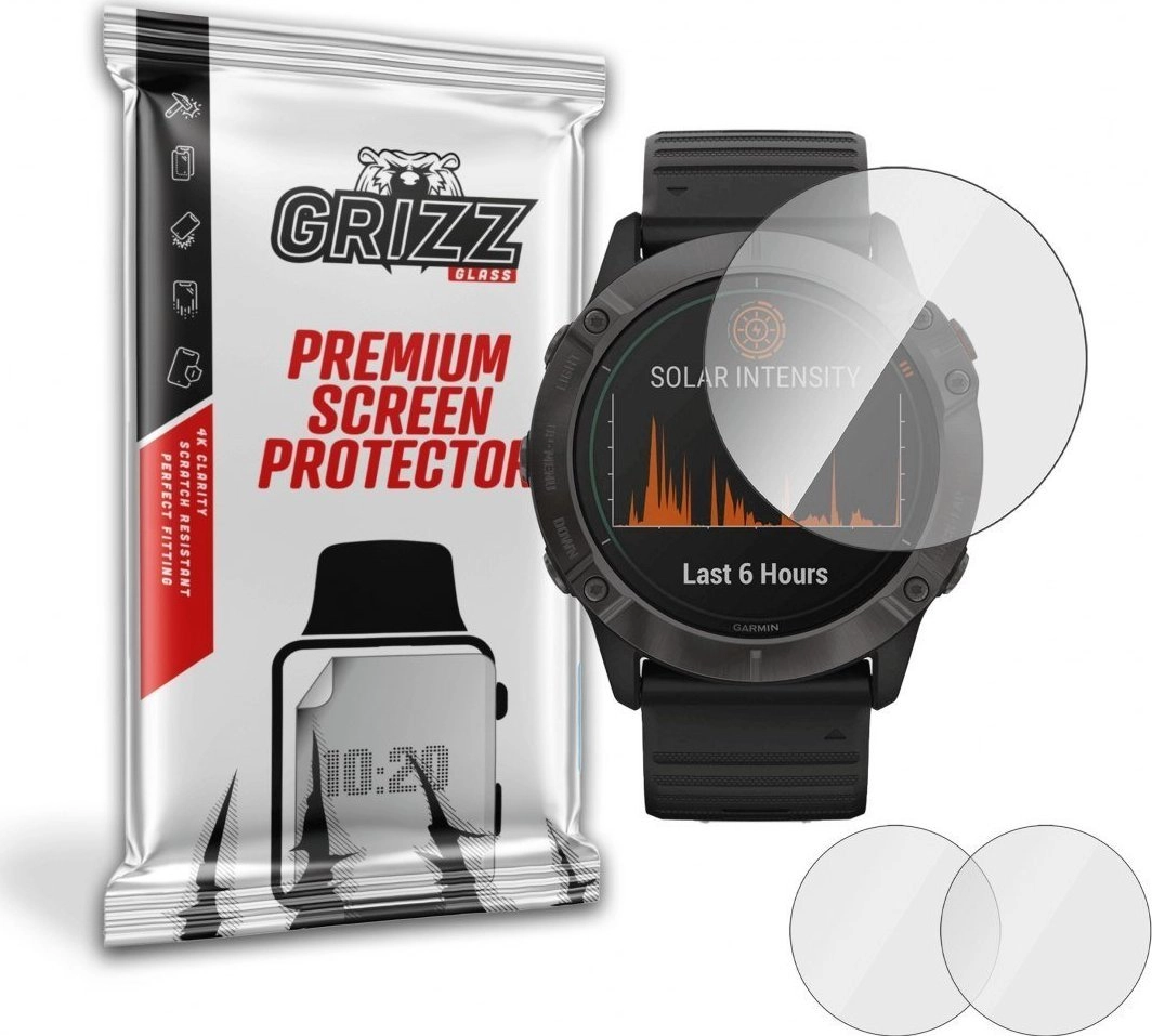 GrizzGlass Szkło hybrydowe Grizz Garmin Fenix