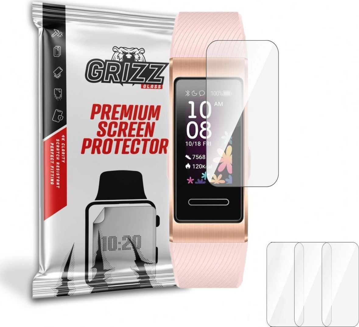 GrizzGlass Folia hydrożelowa Grizz Huawei Band