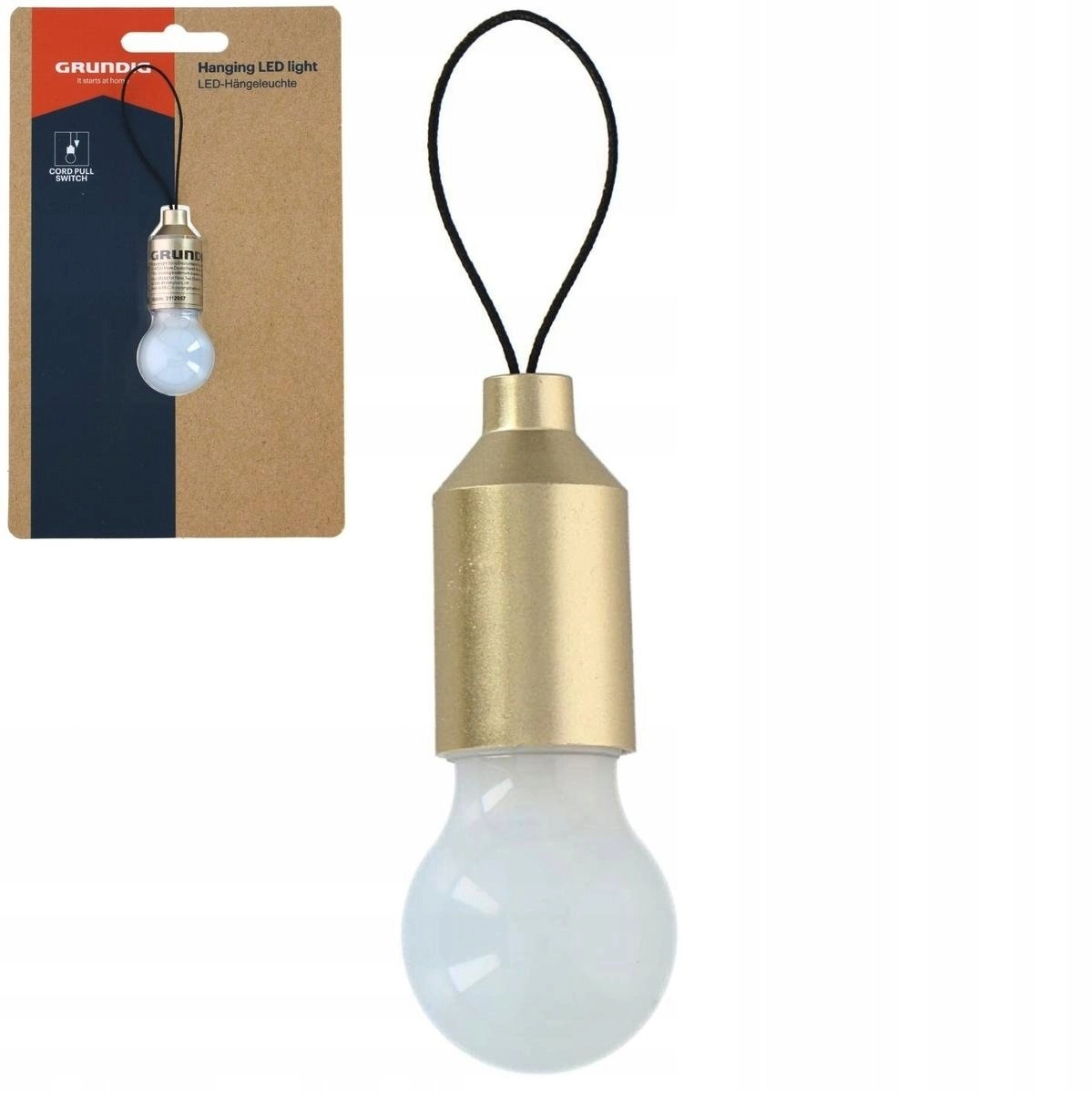 GRUNDIG LED HIKING FLASHLIGHT - GOLD