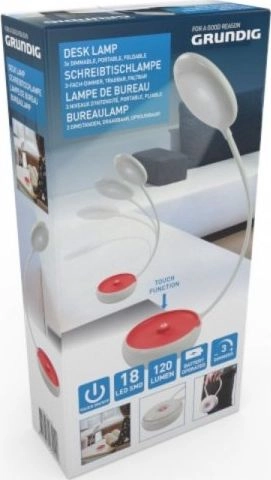 Grundig orange desk lamp (8711252032290ORANGE) 8711252032290ORANGE
