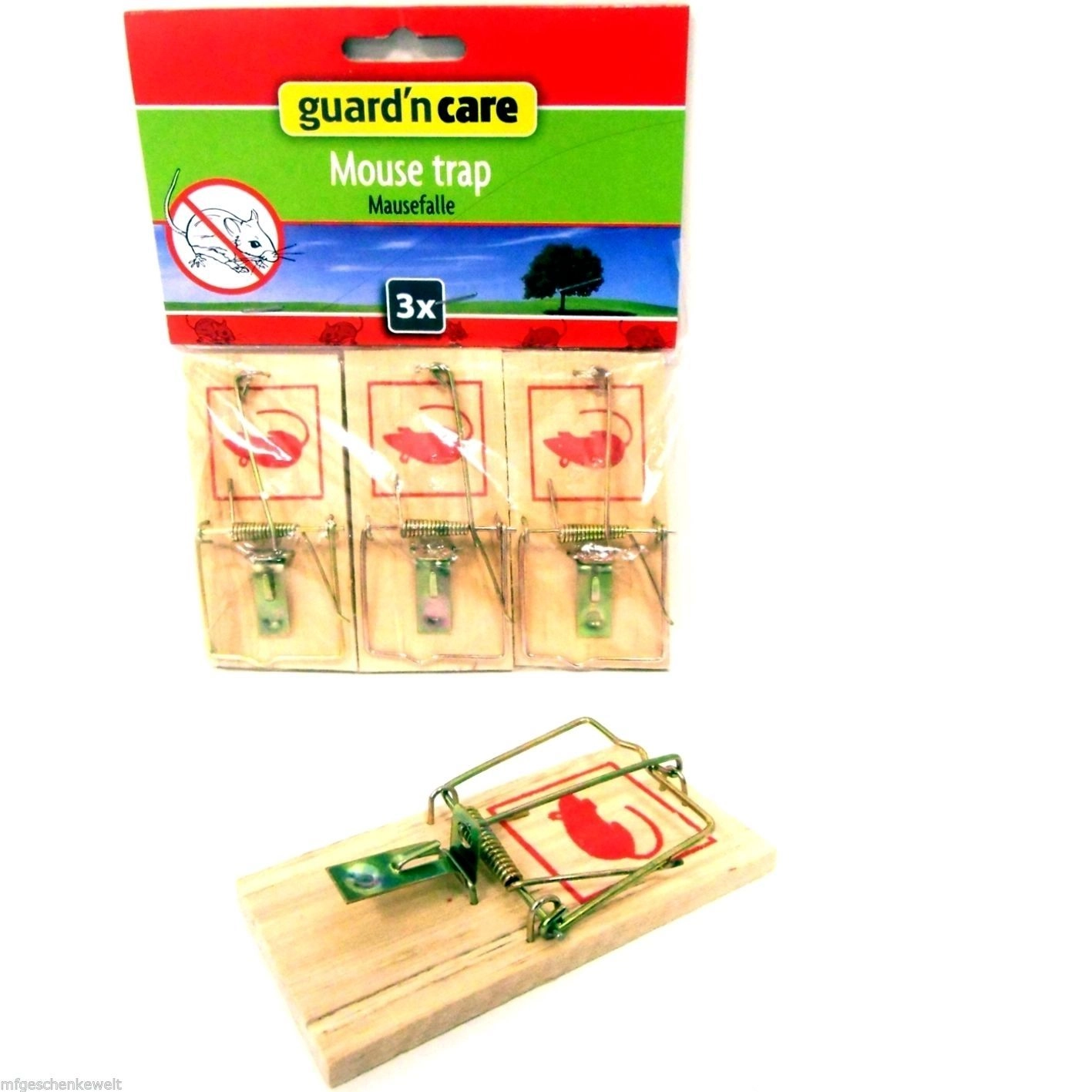 Mouse trap 3 pcs 2306223 8711252306223