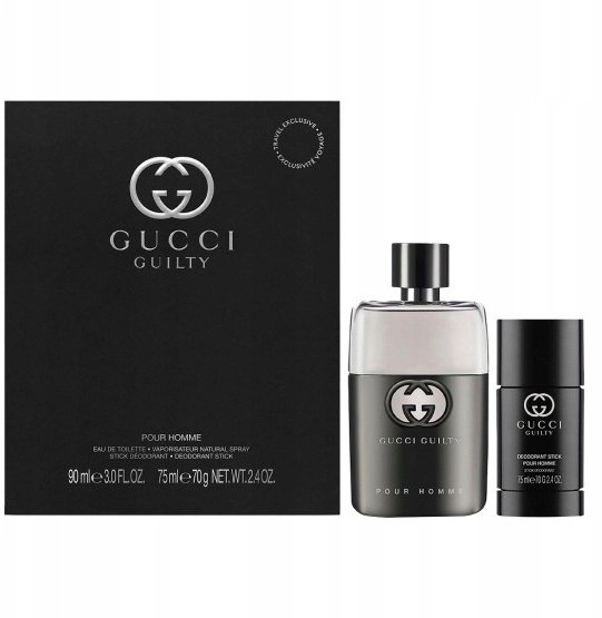 SET GUCCI Guilty Pour Homme EDT