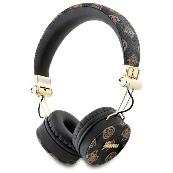 Peony Script Round Shape Black