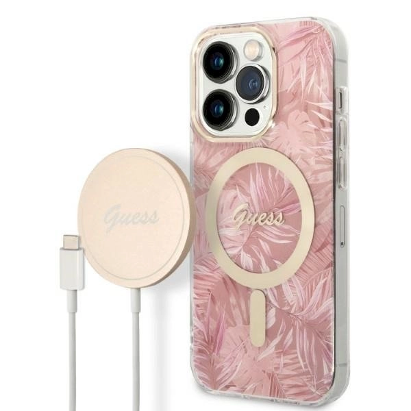 Guess GUBPP14LHJEACSP Case+ Charger Set iPhone