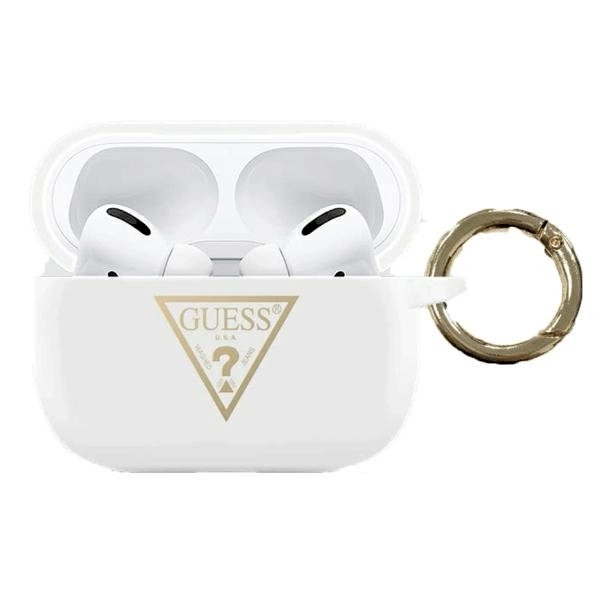 Guess GUACAPLSTLWH AirPods Pro cover Silicone