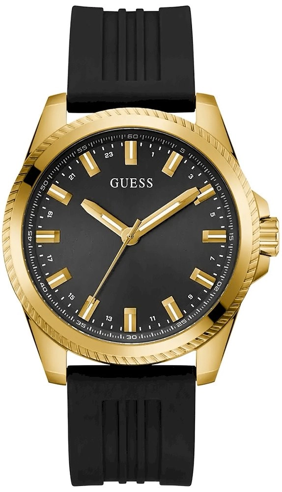 Guess pulkstenis Guess vīriešu pulkstenis GW0639G2 melns