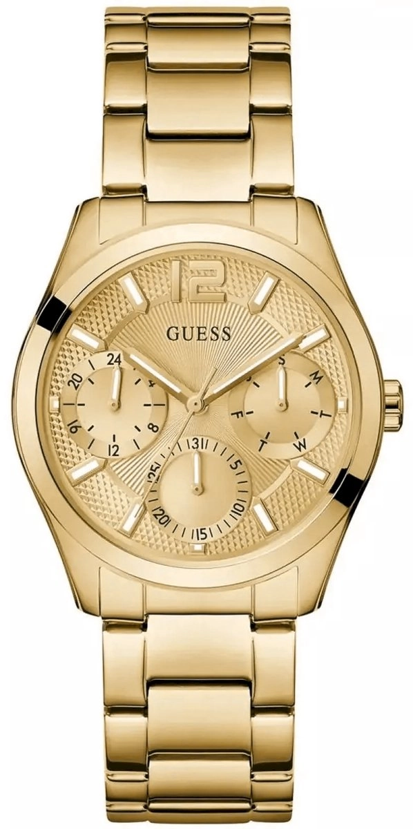 Guess pulkstenis Guess sieviešu pulkstenis GW0760L2 zelta krāsā