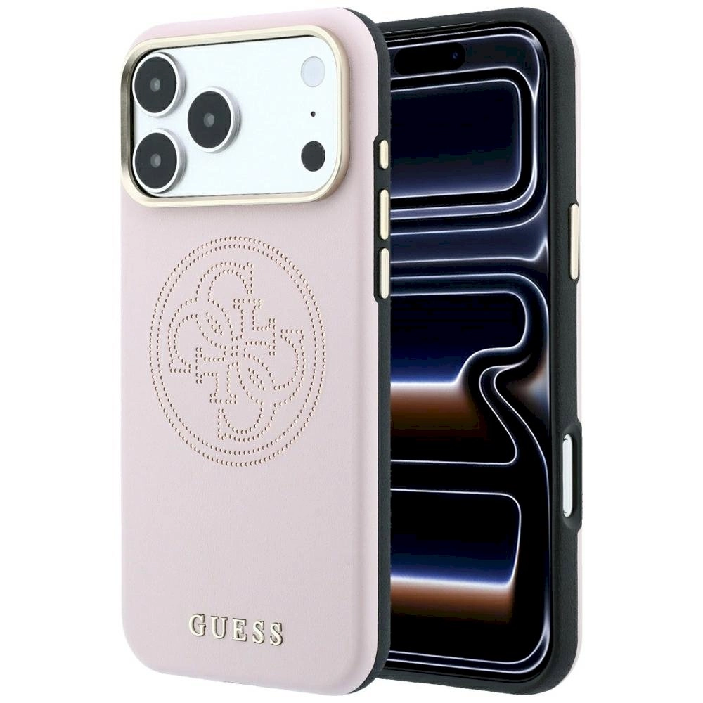 Etui Guess Perforated 4G Gold Logo