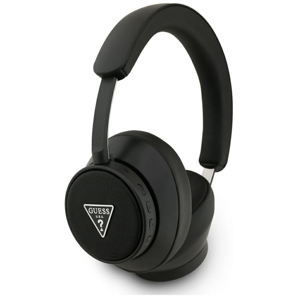 Saffiano Triangle Logo ENC Black