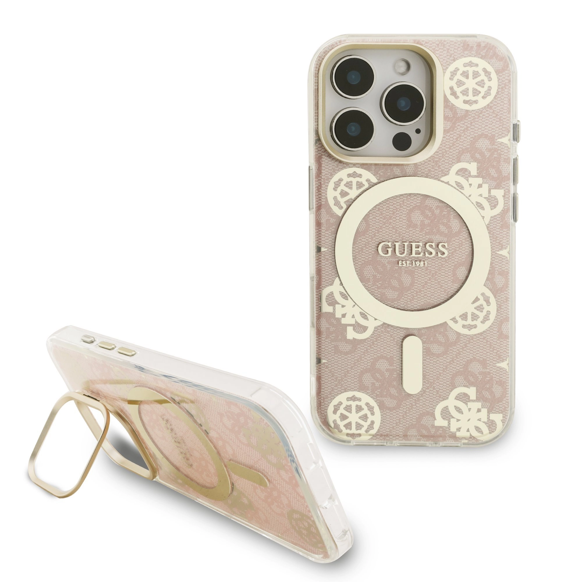 Guess PC/TPU Electroplated Stand Camera Frame