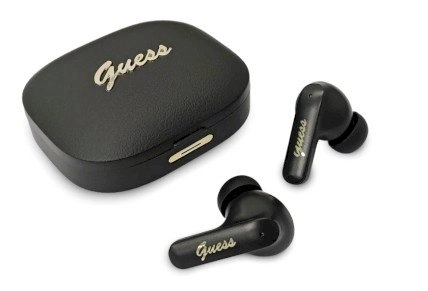 Guess PU metāla logotips GUTWSX45PGSK TWS bezvadu austiņas