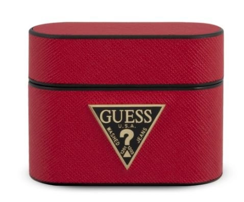 Guess GUACAPVSATMLRE Saffiano Headset Holder Bag