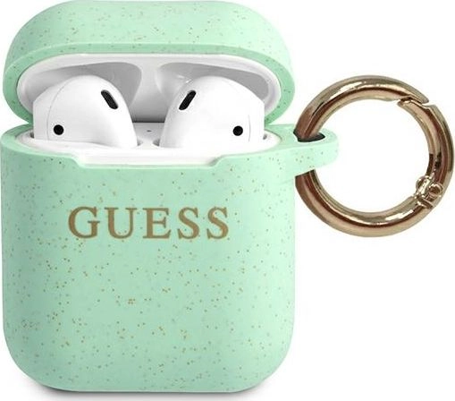 Guess GUACCSILGLGN Silicone Glitter Protective Case